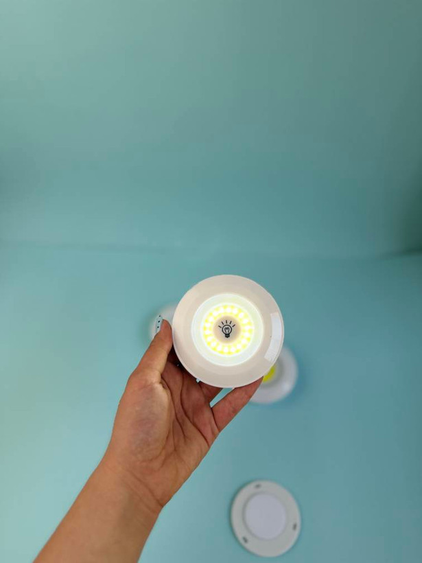 چراغ زیر کابینتی ریموت دار اورجینال 3in1 بسته 3 عددی